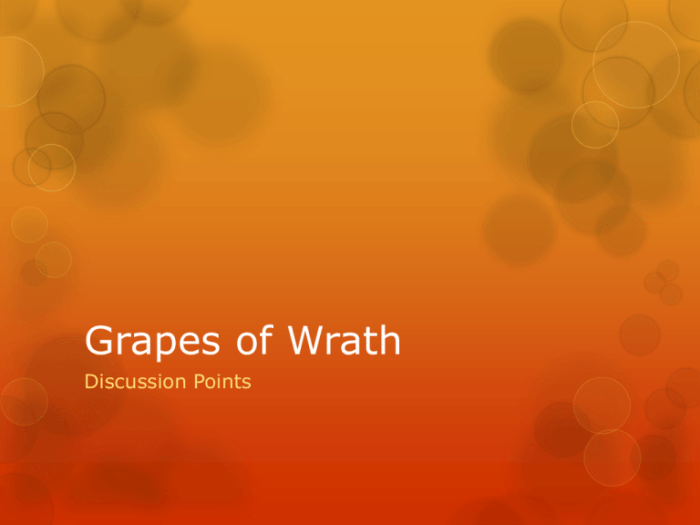 Grapes of wrath chapter 19