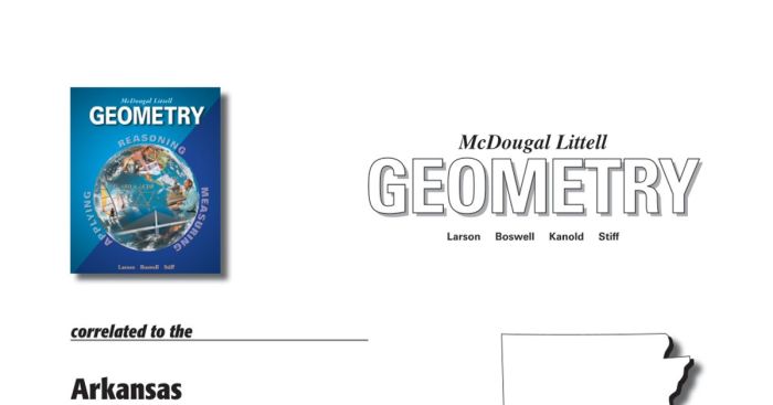 Geometry mcdougal littell answers pdf