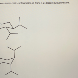 Select both chair conformations of menthol